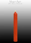 Świece - Magoi Agni Czerwona świeca z wosku 9x1,2cm (5 sztuk) drim07a - miniaturka - grafika 1