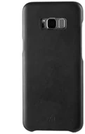 Etui i futerały do telefonów - XQISIT Iplate Gimone skórzane etui na tył Samsung Galaxy S8 Plus CZARNY NA TYŁ SKÓRA EKOLOGICZNA 31484 - miniaturka - grafika 1
