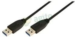 LogiLink Kabel USB 3.0 typ-A do tyb-A dl.1m CU0038 - Kable USB - miniaturka - grafika 2
