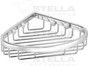 Stella Koszyk narożny 16.023 - Koszyki łazienkowe - miniaturka - grafika 2