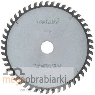 Metabo Tarcza tnca HW/CT 315X30 48 WZ 315 x 30 mm 48 z/cal gr. 1 8 mm (628224000) - Tarcze do pił - miniaturka - grafika 2