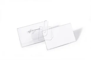 Durable Identyfikator z agrafką 40 x 75mm 100 sztuk 8008-19 - Identyfikatory - miniaturka - grafika 2