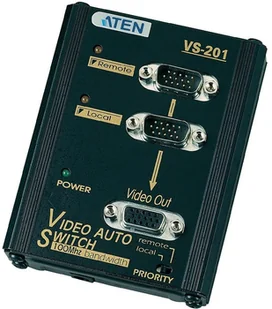 Aten przełącznik Video 2 port VS201-AT-G - Pozostałe akcesoria sieciowe - miniaturka - grafika 3