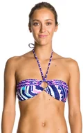 Stroje kąpielowe - Roxy strój kapielowy damski ADJUSTABLE BANDEAU PQS6 - miniaturka - grafika 1