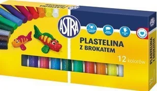Astra Plastelina 12Kol.brokat - Masy plastyczne - miniaturka - grafika 3