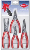 Kombinerki i obcęgi - Knipex Zestaw szczypiec do pierścieni Segera 00 20 03 SB 12-25 mm 19-60 mm 10-25 mm 19-60 mm do pierścienia zewnętrznego i wewnętrznego - miniaturka - grafika 1