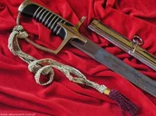 Repliki - broń - Płatnerze hiszpańscy Szabla oficerska Wojska Polskiego WZ 1976 z pochwą - miniaturka - grafika 1