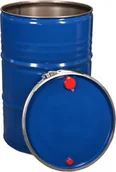 Beczki - Beczka stalowa 210 L ze zdejmowaną pokrywą BCP003 - miniaturka - grafika 1