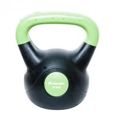 Kettlebell - InSportLine Hantla bitumiczna Kettlebell Dark 18 kg 10743 - miniaturka - grafika 1
