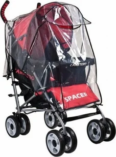Caretero Folia przeciwdeszczowa na wózek spacerowy TEROA-10 - Akcesoria do wózków - miniaturka - grafika 2