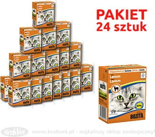 Bozita Zestaw w galarecie, 16 x 370 g - Jagnięcina - Mokra karma dla kotów Bozita Zestaw w galarecie, 16 x 370 g - Jagnięcina - Mokra karma dla kotów - miniaturka - grafika 5