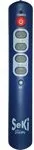 Inne akcesoria audio-wideo - Seki SeKi Slim Pojętny uniwersalna pilotowi zdalnego sterowania Niebieski 4260237193005 - miniaturka - grafika 1