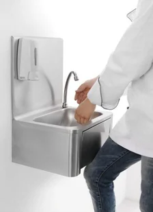 Hendi Umywalka kuchenna bezdotykowa 810309 - Wyposażenie lokali gastronomicznych - miniaturka - grafika 2