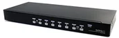 Przełączniki KVM - STARTECH.COM Startech.COM SV831DUSBAU Rack Mount VGA USB KVM Switch (8-Port) z metalowym audio Czarny SV831DUSBAU - miniaturka - grafika 1