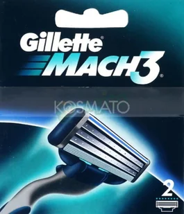 Gillette Mach 3 Maszynka do golenia wkład 2szt - Maszynki do golenia i wkłady - miniaturka - grafika 2