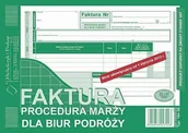 Druki akcydensowe - Michalczyk&Prokop FAKTURA PROCEDURA MARŻY DLA BIUR PODRÓŻY - miniaturka - grafika 1