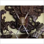 Repliki - broń - Hiszpania ZŁOTA HISTORYCZNA PANOPLIA - miniaturka - grafika 1