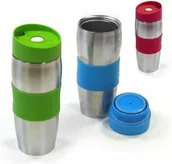 Kubki termiczne - Bergner Kubek TERMICZNY QUICK STOPPER 380ml [BG-7520] - miniaturka - grafika 1