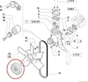 Części i akcesoria do maszyn rolniczych - CNH SPRZĘGŁO WISKOZOWE 82006847 - miniaturka - grafika 1