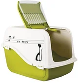 Kuwety dla kotów - Croci C6020213 Katzentoilette Morgana Graphics, 57 X 39 X 38 Cm - miniaturka - grafika 1