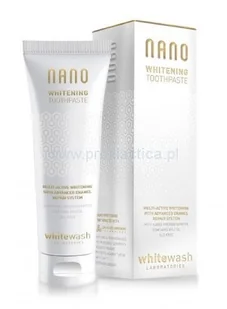 Nano WhiteWash Nano WhiteWash Whitening - Luksusowa pasta wybielająca zęby 75ml - Pasty do zębów Nano WhiteWash Nano WhiteWash Whitening - Luksusowa pasta wybielająca zęby 75ml - Pasty do zębów - miniaturka - grafika 4