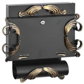 Skrzynki na listy - Skrzynka na listy ozdobna SK-12 z tubą na prase - miniaturka - grafika 1