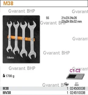 BETA klucz płaski DWUSTRONNY 25X28MM 55/25X28 - Klucze i nasadki - miniaturka - grafika 2
