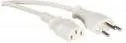 Kable komputerowe i do monitorów - Value Kabel zasilający PowCable IEC Conn biały 19.99.1223-50 - miniaturka - grafika 1