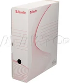 Pudła i kartony archiwizacyjne - ESSELTE Pudło archiwizacyjne 345x295x90 białe n/segregator ET1560 - miniaturka - grafika 1