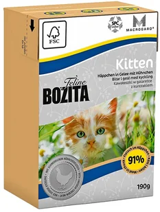 Bozita Feline Hair & Skin Sensitive tetra pak 16x190g - Mokra karma dla kotów - miniaturka - grafika 3