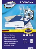 Etykiety do drukarek - Avery Zweckform Etykiety uniwersalne Economy 70 x 25,4 mm, 16 etykiet/A4 - miniaturka - grafika 1