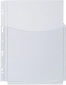 Koszulki na dokumenty - Q-Connect Koszulki na katalogi , PVC, 3/4A4, krystal, 5szt. KF00139 - miniaturka - grafika 1