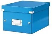 Pojemniki biurowe - Esselte Pudło LEITZ C&S uniwersalne małe WOW niebieskie ES1015-1 - miniaturka - grafika 1