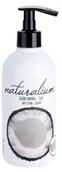 Balsamy i kremy do ciała - Naturalium Body to Eat Coconut odżywcze mleczko do ciała Coconut 0% Parabens 370 ml - miniaturka - grafika 1