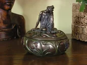 Pudełka i szkatułki - Veronese SZKATUŁKA NA BIŻUTERIĘ Z KOBIETĄ - - miniaturka - grafika 1