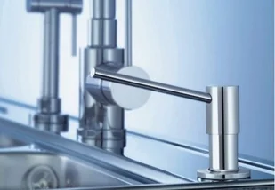 Blanco TORRE Dozownik do płynu CHROM 512593 ( ) PROMO - Mydelniczki i dozowniki mydła - miniaturka - grafika 2