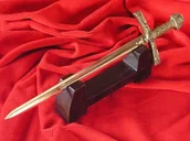 Repliki - akcesoria - WŁOCHY DREWNIANY STOJAK NA NOŻYKI DO LISTÓW - miniaturka - grafika 1