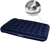 Materace turystyczne - Bestway materac z wbudowaną pompką ręczną (203 x 152 28 cm) 67226 67226 - miniaturka - grafika 1