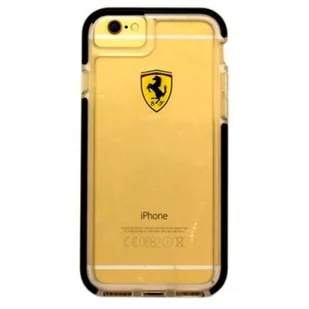 Ferrari Etui Hard do iPhone 7 FEGLHCP7BK czarne-transparentne ORG002675 - Etui i futerały do telefonów - miniaturka - grafika 2