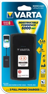 Varta Indestructible 6000 57952101401 - Powerbanki - miniaturka - grafika 3