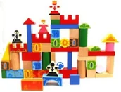 Klocki - Brimarex Drewniane Klocki ZB-5532 - miniaturka - grafika 1