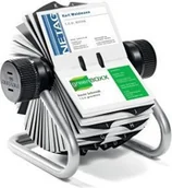 Wizytowniki - Durable Wizytownik obrotowy VISIFIX na 400 wizytówek przekładki alfabetyczne - miniaturka - grafika 1