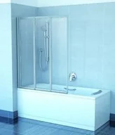 Parawany nawannowe - Ravak SUPERNOVA PARAWAN NAWANNOWY VS3 100 BIAŁY SZKŁO TRANSPARENT - miniaturka - grafika 1
