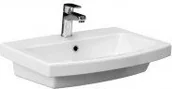 Umywalki - Cersanit EASY 60x44,5 K102-014 - miniaturka - grafika 1