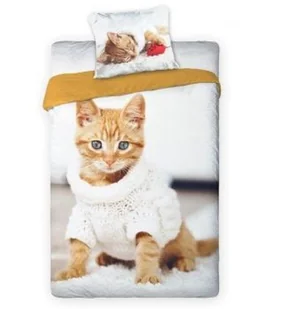 Faro Pościel Bawełniana Best Friends Kot 001 06548 - Pościel - miniaturka - grafika 2