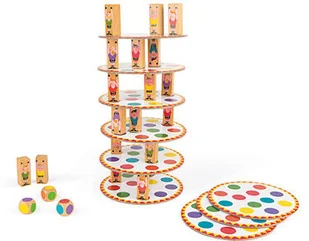 Janod Akrobaci - Gry planszowe - miniaturka - grafika 3