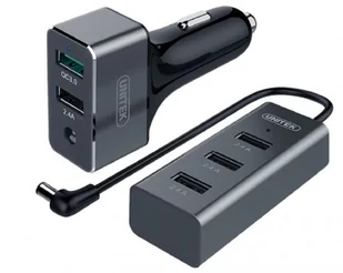 Unitek Unitek Ładowarka samoch 5xUSB QC3.0 dwustrefowa Y-P527 - Zasilacze do urządzeń sieciowych - miniaturka - grafika 7