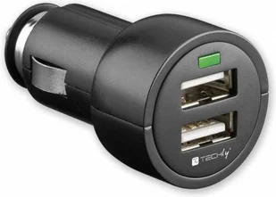 Techly Ładowarka samochodowa USB - Akcesoria do tabletów i e-booków - miniaturka - grafika 3