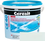 Zaprawy budowlane - Ceresit CE 40 AQUASTATIC - Spoina elastyczna wodoodporna 2kg- mint - miniaturka - grafika 1