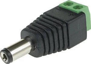 Abcvision SZYBKOZŁĄCZE S-55 WTYK ZASIL. DC 2.1/5.5 - Akcesoria do monitoringu - miniaturka - grafika 2